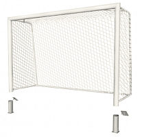 Футбольные ворота 3х2 стационарные SPORTWERK SPW-AS-300-2P